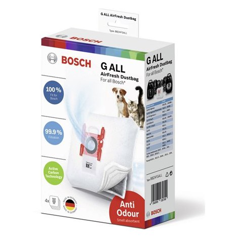 Bosch | BBZAFGALL | AirFresh GALL Vacuum cleaner bag | White - 3